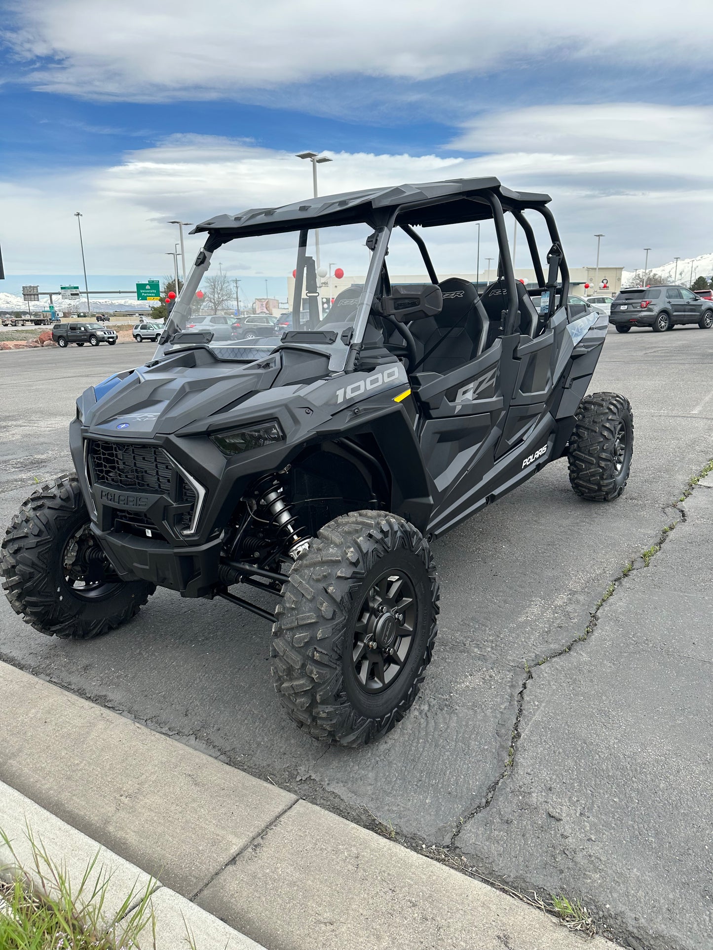 4 Seat Polaris RZR Rental